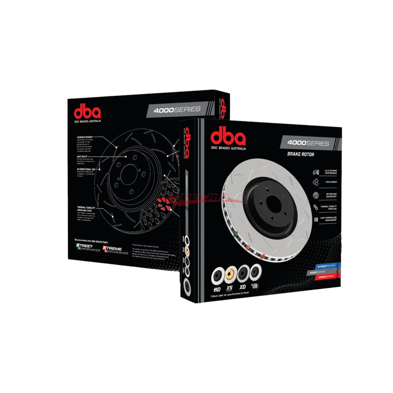 DBA 4000 T3 Series Front Brake Rotor Set (324mm) Fits Nissan R33/R34 Skyline GTR & C34 Stagea 260RS (Brembo Type)