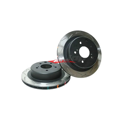 DBA 4000 T3 Series Rear Brake Rotor Set Fits Mitsubishi Evolution 10 (CZ4A)