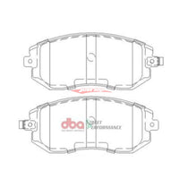 DBA Street Performance Front Brake Pads Fits Toyota GT86 & Subaru Forester SH/SJ,Impreza GG/GH/GPG3, Liberty BP/BL/BM/BR