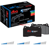 DBA Street Series Front Brake Pads Fit Nissan Z33 350Z, V35/V36 Skyline, J50 Crossover, Y51 Fuga / Infiniti, R51 Pathfinder & D40 Navara