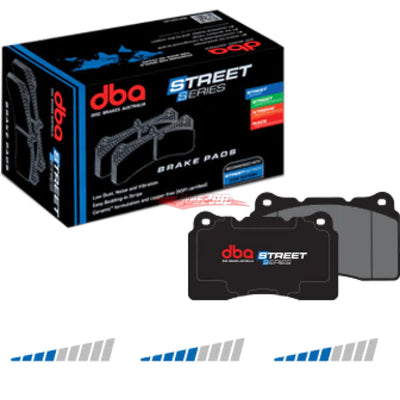 DBA Street Series Front Brake Pads Fits Mitsubishi Lancer Evo 5/6/7/8/9/10 & Subaru WRX STI GE/GH/GG/G3/GD (Brembo Calipers)