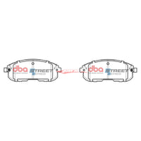 DBA Street Series Front Brake Pads Fits Nissan M35 Stagea VQ25/VQ30/VQ35