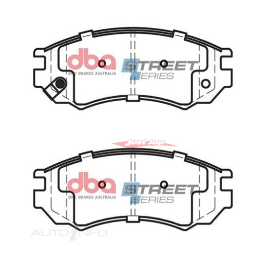 DBA Street Series Front Brake Pads Fits Nissan Pulsar N14 GTi-R, N15 Pulsar & B13 NX Coupe