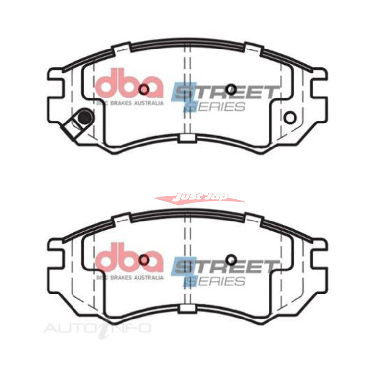 DBA Street Series Front Brake Pads Fits Nissan Pulsar N15