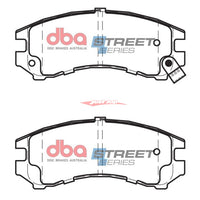 DBA Street Series Front Brake Pads Fits Nissan R32 Skyline GTS (RB20E), S13 Silvia & 180SX (CA18DE/T & SR20DE)