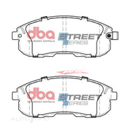 DBA Street Series Front Brake Pads Fits Nissan S13 Silvia & 180SX (SR20DET), V35 Skyline, Z33 350Z (Touring Only) & M35 Stagea