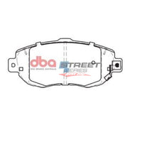 DBA Street Series Front Brake Pads Fits Toyota Supra, Soarer, Chaser, Mark II, Crown, Aristo, Altezza & Lexus IS200/SC400/GS300 (296mm Rotor)