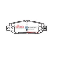 DBA Street Series Rear Brake Pads Fits Toyota Supra, Soarer, Chaser, Mark II, Crown, Aristo, Altezza & Lexus IS200/SC400/GS300 (307mm Rotor)