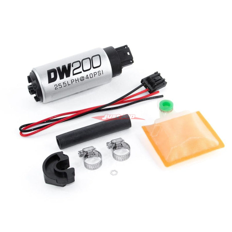 Deatschwerks DW200 Fuel Pump fits Nissan S13 Silvia, R32/R33/R34 Skyline & C34 Stagea