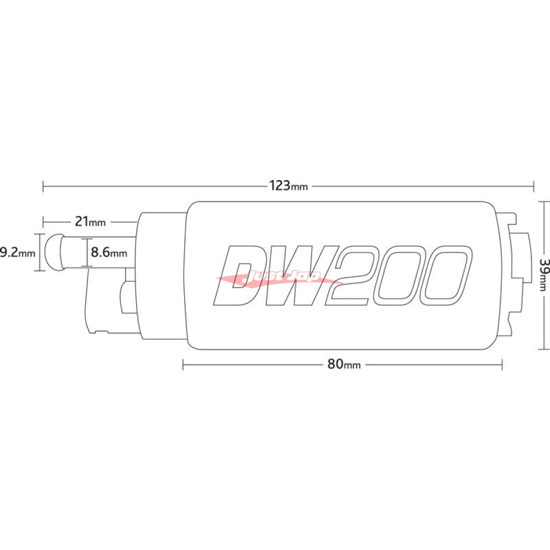 Deatschwerks DW200 Fuel Pump – Nissan S14/S15 Silvia & 200SX