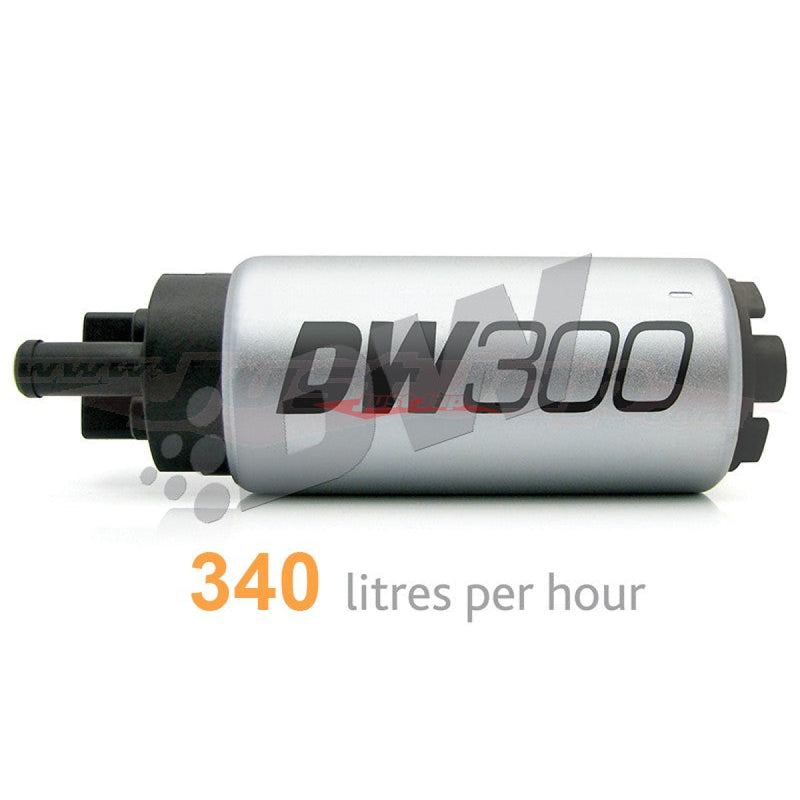 Deatschwerks DW300 Fuel Pump – Nissan S13 Silvia, R32/R33/R34 Skyline & C34 Stagea