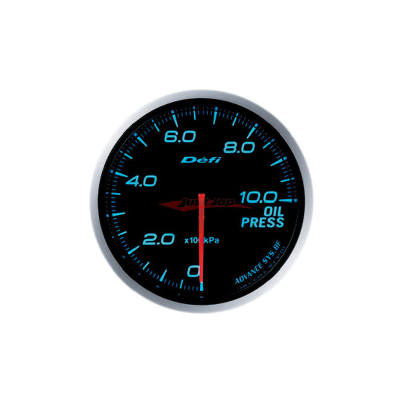 Defi Link Meter ADVANCE BF 60mm (Blue) - Oil Pressure Gauge