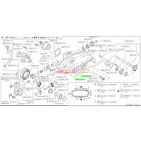 Differential Axle Pipe Side Retainer O Ring / Seal Fits Nissan R32/R33/R34 Skyline & C34 Stagea (4WD)