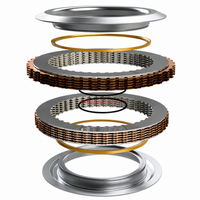 Dodson Motorsport Evo X Clubman 5 Plate Clutch Kit (With Clamp Plates)