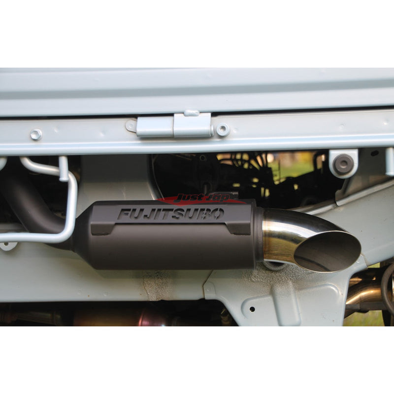 Fujitsubo Authorize A-K Exhaust System (M-Black Painted) Fits Daihatsu S500/S510 Hi-Jet