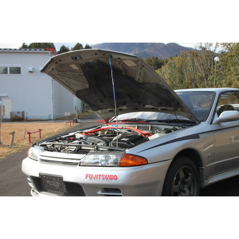 Fujitsubo EXH+ Titanium Bonnet Rod Stay Hood Support Fits Nissan R32 Skyline