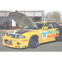 Fujitsubo EXH+ Titanium Bonnet Rod Stay Hood Support Fits Nissan R33 Skyline