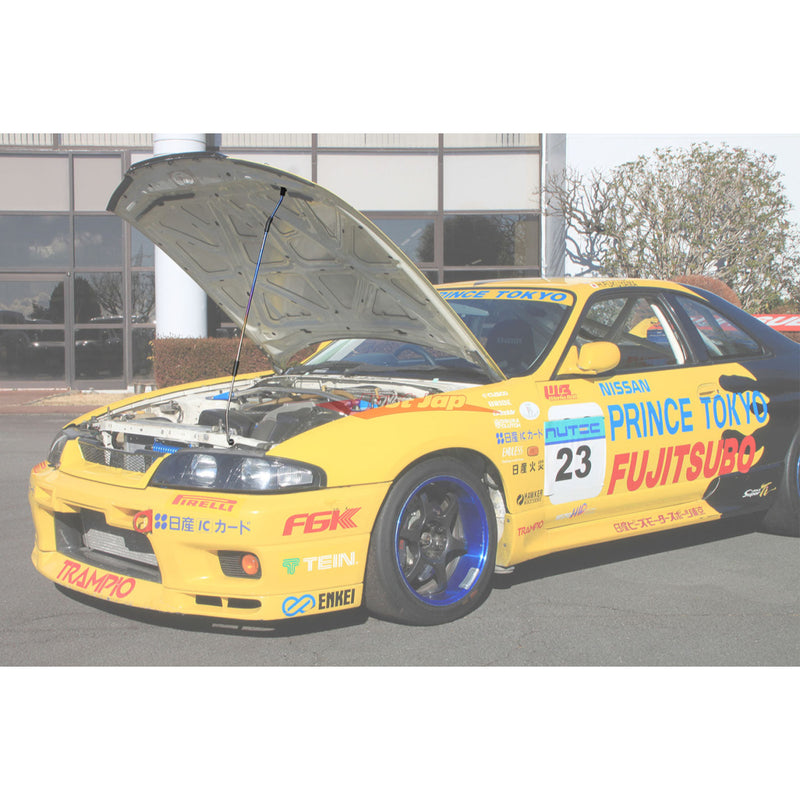 Fujitsubo EXH+ Titanium Bonnet Rod Stay Hood Support Fits Nissan R33 Skyline