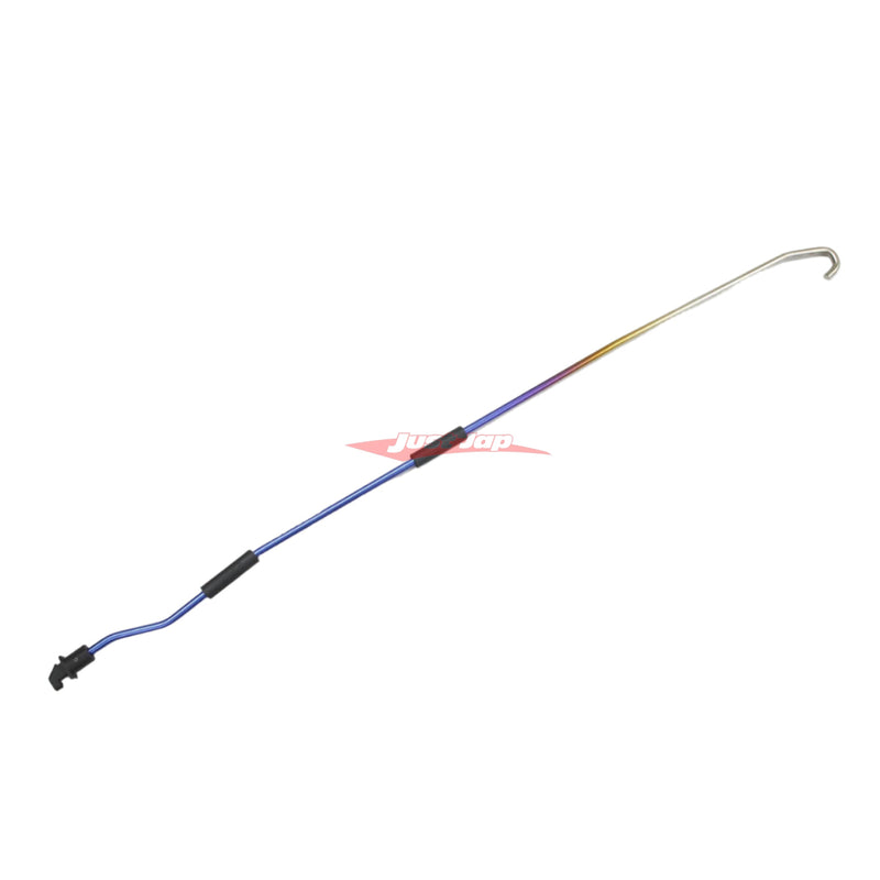 Fujitsubo EXH+ Titanium Bonnet Rod Stay Hood Support Fits Nissan RZ34 Fairlady Z