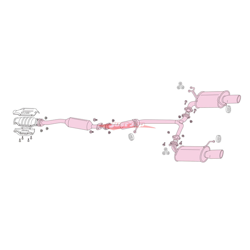 Fujitsubo Legalis R Exhaust System Fits Honda Accord Euro CL7/CL9 (K20A/K24A)