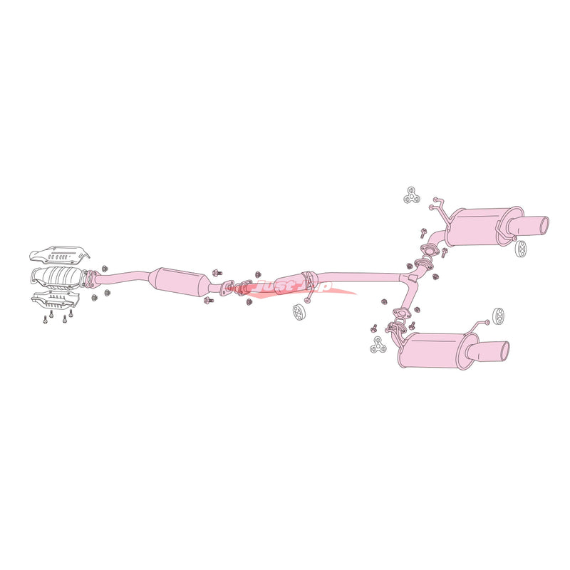 Fujitsubo Legalis R Exhaust System Fits Honda Accord Euro CL7/CL9 (K20A/K24A)