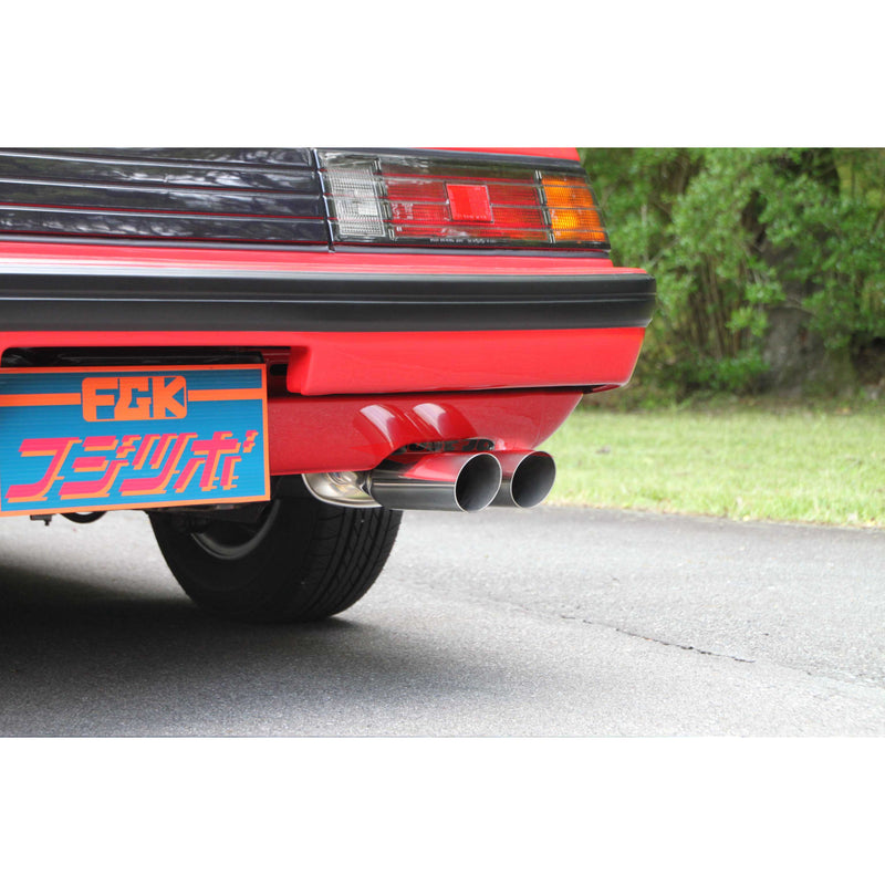 Fujitsubo Legalis R Exhaust System Fits Mazda RX-7 SA22C