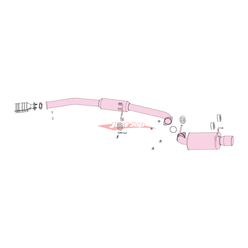Fujitsubo Legalis R Exhaust System Fits Nissan Skyline GT-R BNR32 (RB26DETT)