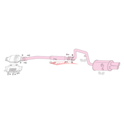Fujitsubo Legalis R Exhaust System Fits Toyota Corolla AE86 (4A-GE)