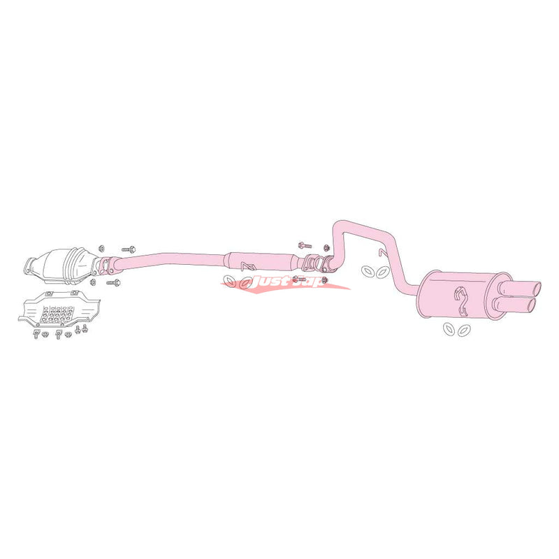 Fujitsubo Legalis R Exhaust System Fits Toyota Corolla AE86 (4A-GE)