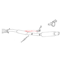 Fujitsubo Legalis Super R 3.5" Exhaust Sytem Fits Nissan Skyline ER34 Sedan (RB25DET)