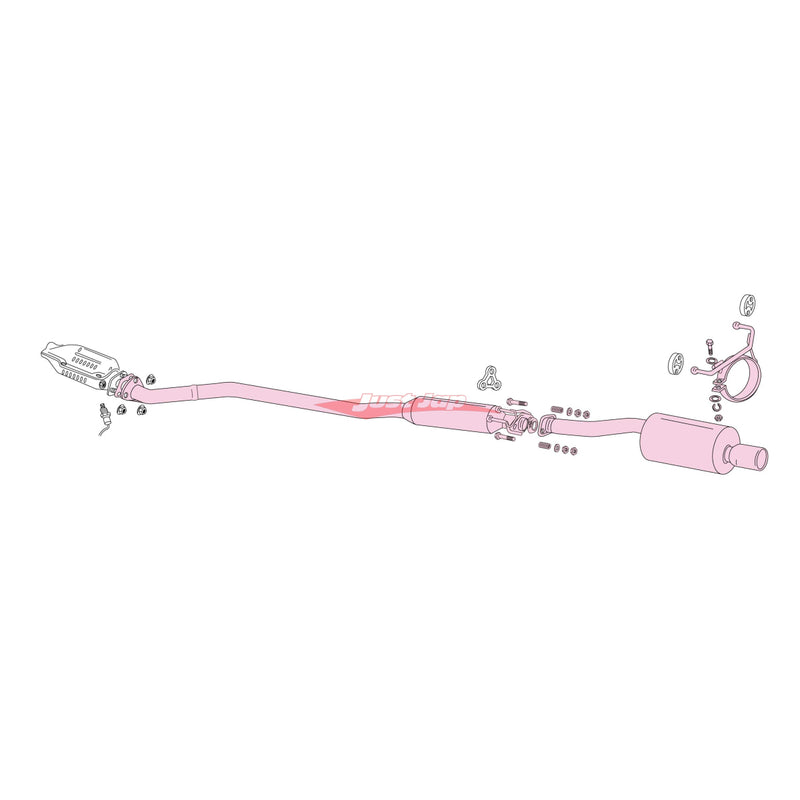 Fujitsubo RM-01A Exhaust System Fits Honda Integra Type R DC5 (K20A)