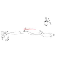 Fujitsubo RM-01A Exhaust System Fits Mitsubishi Lancer Evolution IV/V/VI CN9A/CP9A (4G63)