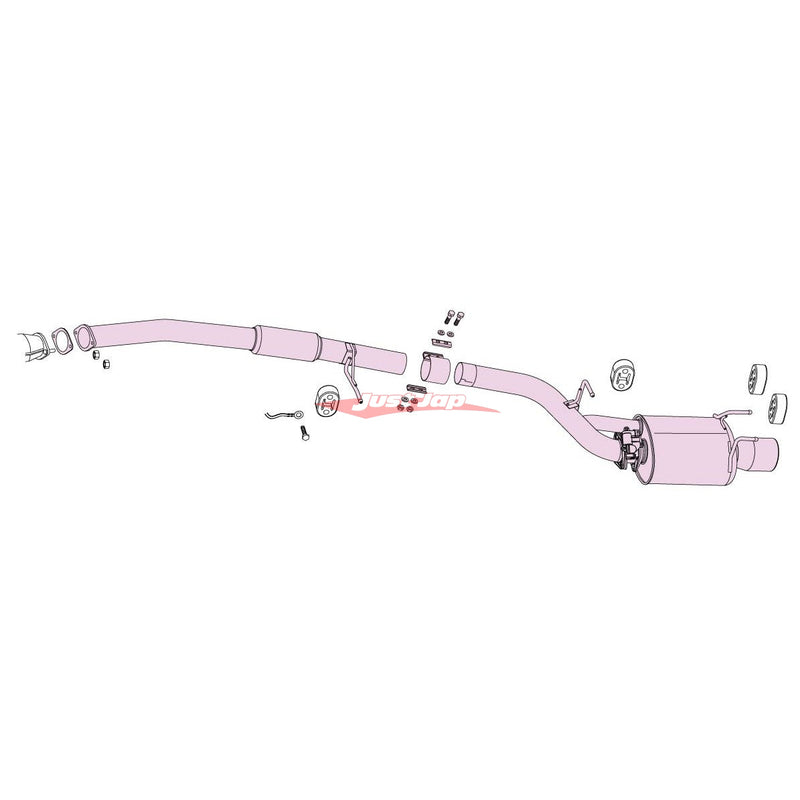 Fujitsubo VVV Legalis Exhaust System Fits Nissan Skyline BNR32 GT-R (RB26DETT)