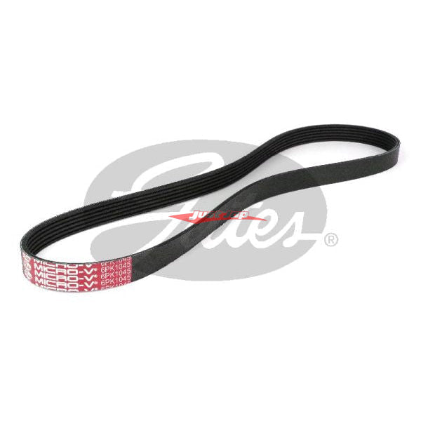 Gates Micro-V Power Power Steer. Belt (Air Cond. Delete) fits Mazda RX7 FD3S (13BT)