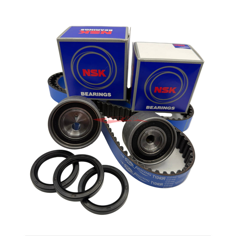 Gates Racing Timing Belt Kit (NSK Bearings) Fits Nissan RB20/RB25/RB26 (DOHC)