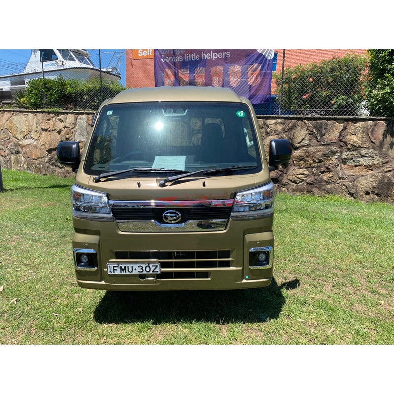 Genuine Daihatsu Front Bar Cover With Fog Lights (Olive Green) Fits Daihatsu S500/S510 Hi-Jet 2021+