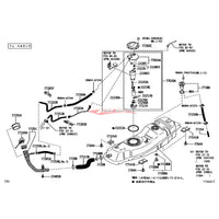 Genuine Daihatsu / Toyota Fuel Pump Filter Fits Daihatsu Cargo / Atari Van S321/S331