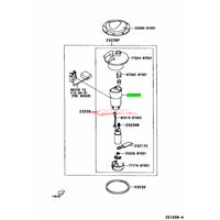 Genuine Daihatsu / Toyota Fuel Pump Filter Fits Daihatsu Hi-Jet S500/S510