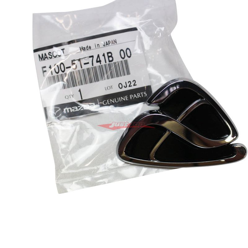 Genuine Mazda Rear Efini Emblem (Black) fits Mazda RX-7 FD3S