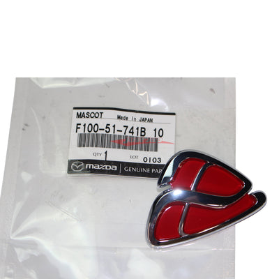 Genuine Mazda Rear Efini Emblem (Red) fits Mazda RX-7 FD3S