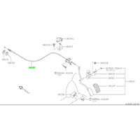 Genuine Nissan Accelerator Cable Fits Nissan R33 Skyline GTS/T, C34 Laurel & C34 Stagea RB25DE/T