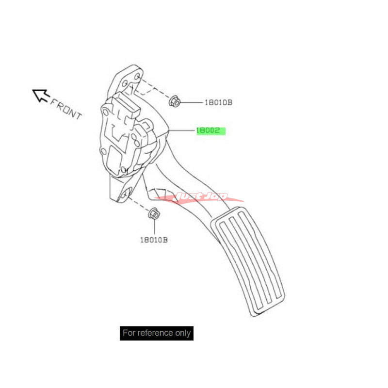 Genuine Nissan Accelerator Pedal/Lever Fits Nissan R35 GT-R