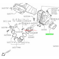 Genuine Nissan Air Filter Airbox Lower Air Duct Fits Nissan R33/R34 Skyline GTR