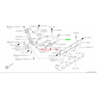 Genuine Nissan Air Hose Air Regulator to Intake Plenum Fits Nissan R33/R34 Skyline GTR & C34 Stagea 260RS RB26DETT