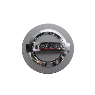 Genuine Nissan Alloy Wheel Centre Cap Ornament Fits Nissan E51 Elgrand, M35 Stagea, R35 GTR, T31 X-Trail, V35 Skyline, Z11 Cube, Z33 350Z, Z34 370Z