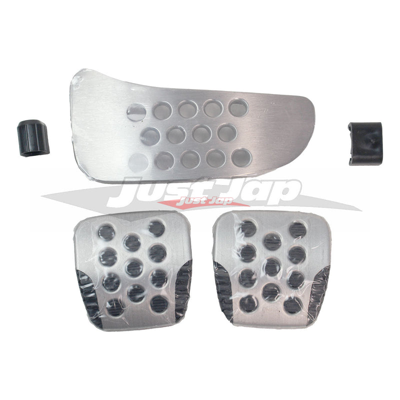 Genuine Nissan Aluminium Accelerator Pedal Pad (Curved Accel. Pedal) Fits Nissan S15 Silvia, 200SX, R34 Skyline, Z33 350Z, V35 Skyline, M35 Stagea