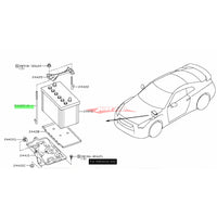 Genuine Nissan Battery Bracket Rod Fits Nissan (Check Compatibility)