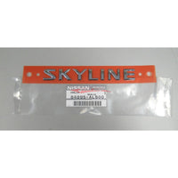 Genuine Nissan Boot lid Emblem "SKYLINE" Fits Nissan V35 Skyline Sedan 01-03