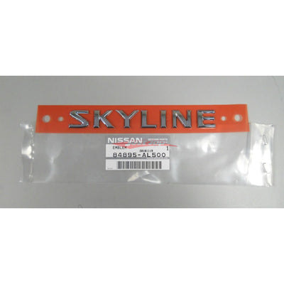 Genuine Nissan Boot lid Emblem "SKYLINE" Fits Nissan V35 Skyline Sedan 01-03