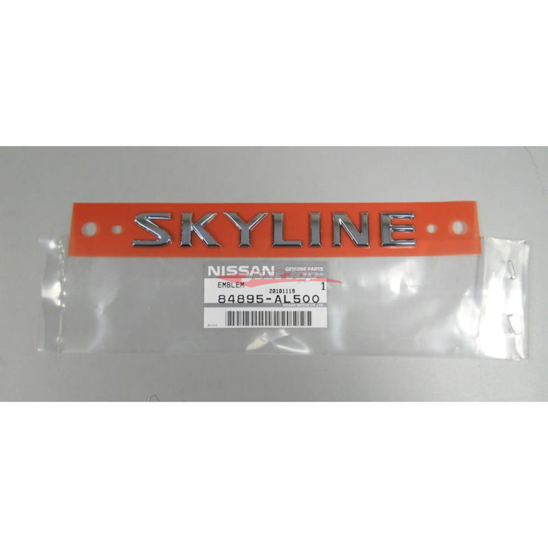 Genuine Nissan Boot lid Emblem "SKYLINE" Fits Nissan V35 Skyline Sedan 01-03